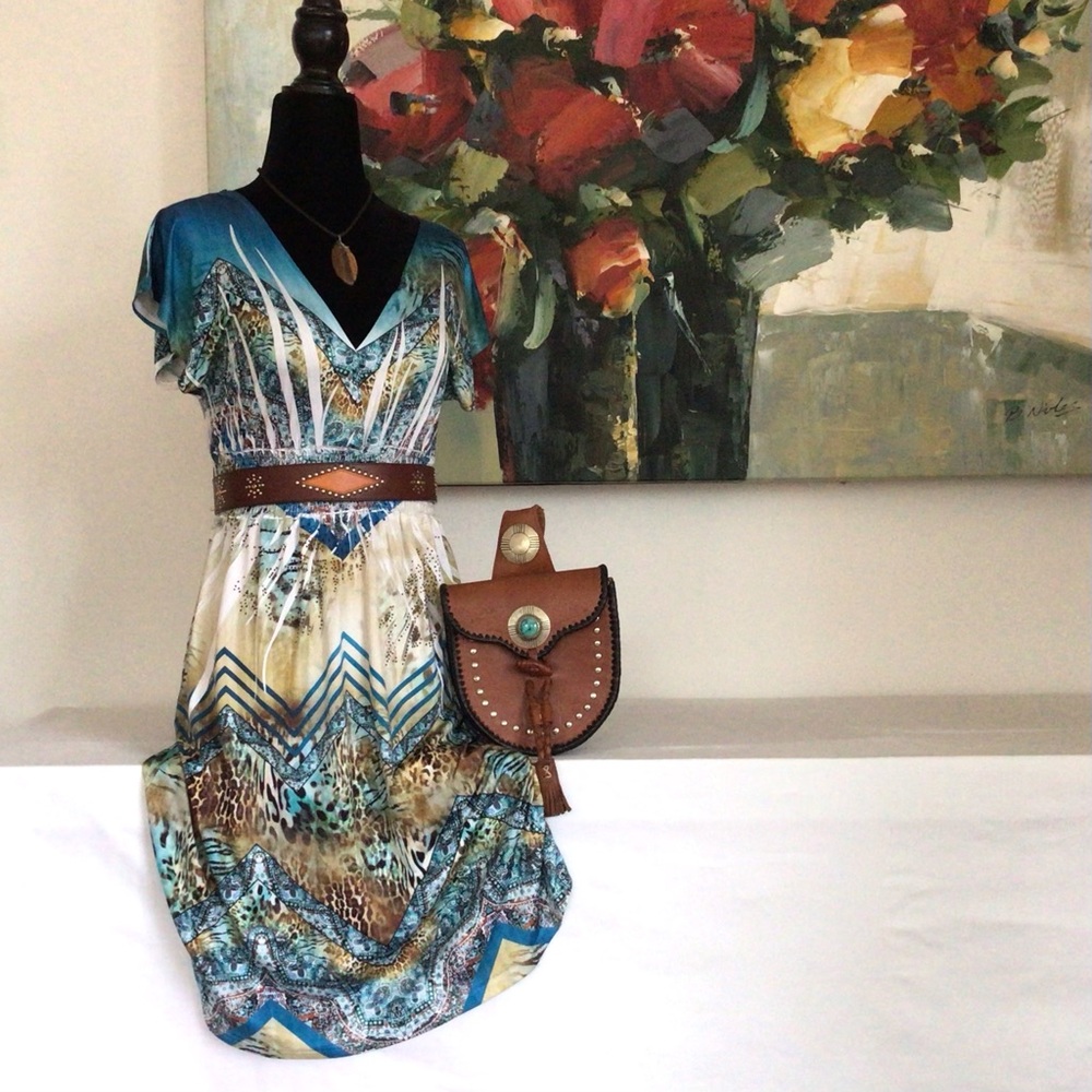 Retro Panhandle Slim Country Cowgirl Vintage Western Dress
